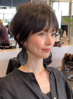 40代 ショートヘア パーマ 画像あり の髪型 ヘアスタイル ヘアカタログ情報 21春夏